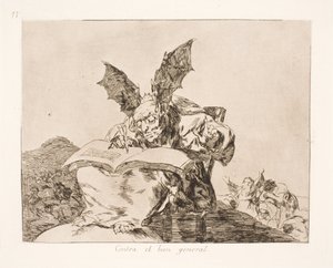 Kohti Almenwelletia (71) tekijältä Francisco de Goya