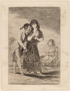 Ni asi la distingue (vaikka hän ei voi saada häntä ulos) tekijältä Francisco de Goya