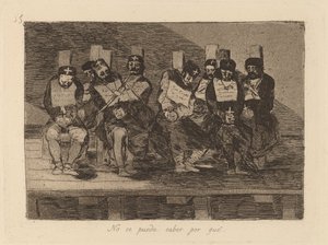 En osaa sanoa miksi (Ei voi sanoa miksi) tekijältä Francisco de Goya