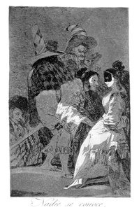 Kukaan ei tunne itseään, 1799 tekijältä Francisco de Goya