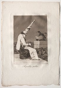Kahdeksankymmentä Caprices: Nuo Polbos, 1793-1798. tekijältä Francisco de Goya