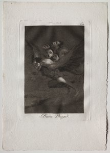 Kahdeksankymmentä Caprices: Bon Voyage tekijältä Francisco de Goya