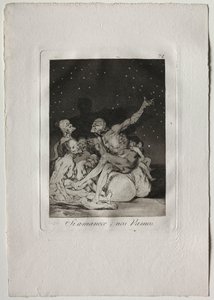 Ochenta Caprichos: Kun päivä koittaa, olemme pois, 1793-1798. tekijältä Francisco de Goya