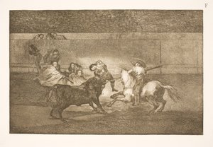 Pepe Illon kuolema (3. sävellys) tekijältä Francisco de Goya