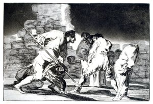 Raivon arvoitus, 1819-1823 tekijältä Francisco de Goya