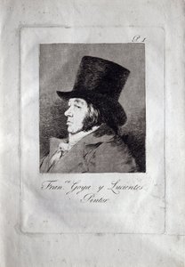 Omakuva, 1799 tekijältä Francisco de Goya