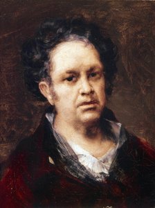 Omakuva 69 vuotta vanha (öljy kankaalle tekijältä Francisco de Goya