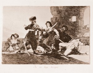 The Disasters of War: On jo liian myöhäistä (etsaus piirtämisen jälkeen tekijältä Francisco de Goya