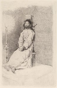Garroted Mies tekijältä Francisco de Goya