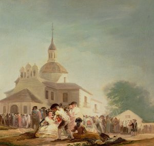 San Isidron Eremitaaši, Madrid, 1788 tekijältä Francisco de Goya