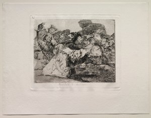 The Horrors of War: Charlatans Show. tekijältä Francisco de Goya