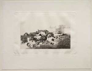 Sodan kauhut: Vielä pahempaa, 1810. tekijältä Francisco de Goya
