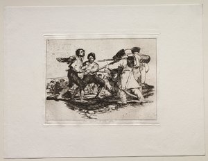 Sodan kauhut: Oikein tai väärin. tekijältä Francisco de Goya