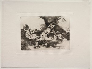 Sodan kauhut: He käyttävät niitä hyväkseen. tekijältä Francisco de Goya