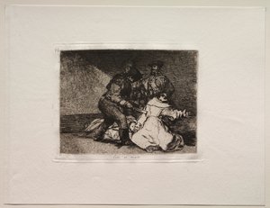 Sodan kauhut: Tämä on huonoa. tekijältä Francisco de Goya