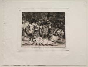 Sodan kauhut: Totuus on kuollut tekijältä Francisco de Goya