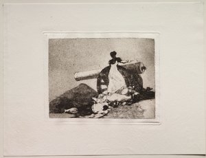 Sodan kauhut: Mitä rohkeutta! tekijältä Francisco de Goya