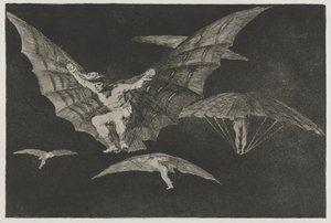 Sananlaskut: tapa lentää tekijältä Francisco de Goya