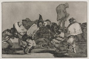 Sananlaskut: Carnival Folly, 1864. tekijältä Francisco de Goya