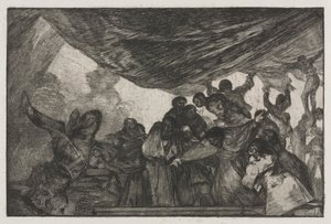 Sananlaskut: Clear Folly, 1864. tekijältä Francisco de Goya