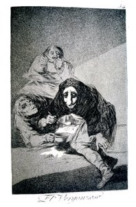 Häpeäkas, 1799 tekijältä Francisco de Goya