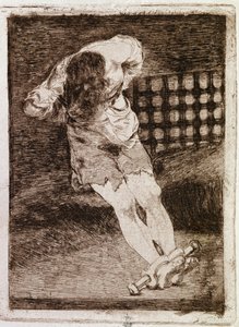 Syyllisen syrjäytyminen ei vaadi piinaa (kaiverrus tekijältä Francisco de Goya