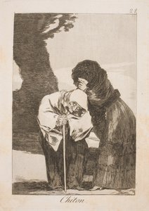 Hiljaa hiljaa tekijältä Francisco de Goya