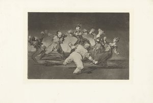 Iloinen typeryys Erilainen Alegre Los Disparates (The Follies) (sarjan nimi) Los Proverbios (Sananlaskut) (sarjan nimi) tekijältä Francisco de Goya