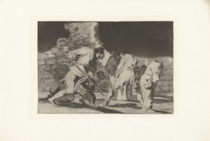 Furious Folly Erilainen raivo Los Disparates (The Follies) (sarjan nimi) Los Proverbios (Sananlaskut) (sarjan nimi) tekijältä Francisco de Goya