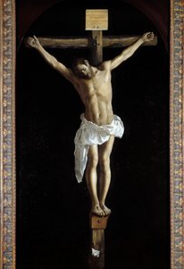 Kristus ristillä tekijältä Francisco de Zurbaran
