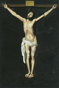 Kristus ristillä tekijältä Francisco de Zurbaran