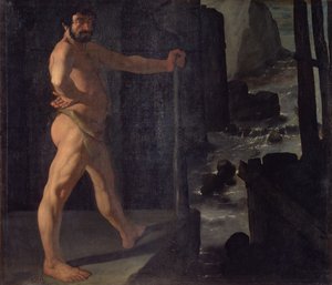 Hercules muuttaa Alpheus-joen kulkua