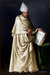 Pedro de Ona (1570-1643), kirjoittanut Zurbaran, Francisco, de (1598-1664). Öljy kankaalle, koko: 207x136, n. 1630, Sevillan kaupungintalo tekijältä Francisco de Zurbaran