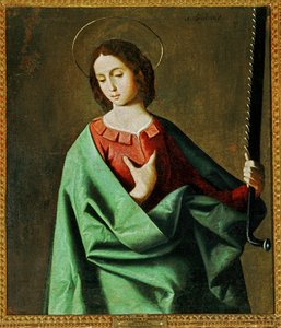 Saint Euphemia ... (maalaus kankaalle) tekijältä Francisco de Zurbaran