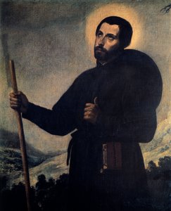 Pyhä Franciscus Xavier (1506-1552) tekijältä Francisco de Zurbaran