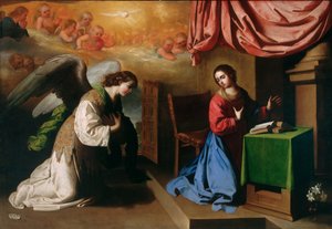 Annunciation tekijältä Francisco de Zurbaran