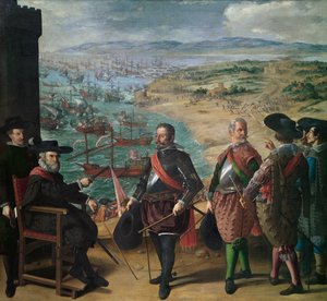 Cádizin puolustus englantilaisia vastaan tekijältä Francisco de Zurbaran