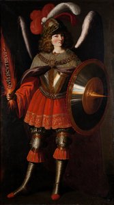 Arkkienkeli Mikael tekijältä Francisco de Zurbarán and Studio