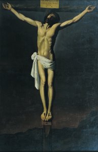 Kristus ristiinnaulittu tekijältä Francisco de Zurbarán and Workshop