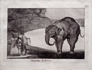Eläinten hulluus tekijältä Francisco de Goya