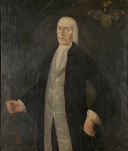 Hollannin Itä-Intian yhtiön kenraalikuvernöörin Jeremias van Riemsdijkin muotokuva tekijältä Franciscus Josephus Fricot (attributed to)
