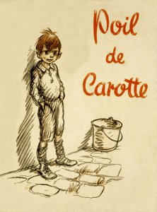 Jules Renardin "Poil de Carotte (porkkanapää)" kansi (1894)