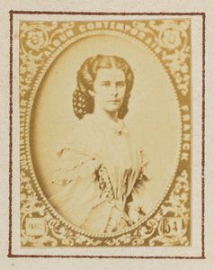 Itävallan keisarinna Elisabeth tekijältä Franck (François Marie Louis Alexandre Gobinet de Villecholles)