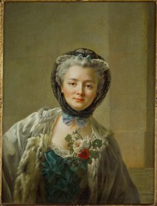 Rouva Drouais, o.s. Anne-Francoise Dore tekijältä Francois Hubert Drouais
