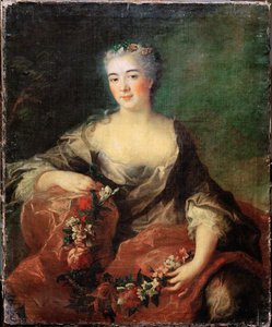 Marie Pelissier, oopperalaulaja ... tekijältä Francois-Hubert Drouais