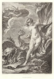 Andromede (kaiverrus) tekijältä Francois (after) Boucher