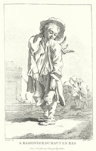 Nuohooja (kaiverrus) tekijältä Francois (after) Boucher