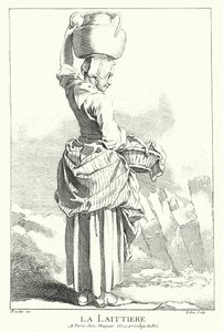 Maitotar (kaiverrus) tekijältä Francois (after) Boucher