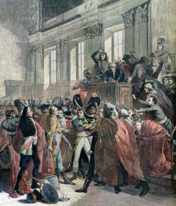 Bonaparte joutuu vastuuseen tekijältä Francois (after) Bouchot