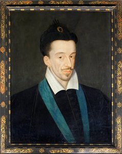 Ranskan kuninkaan Henrik III:n (1551-1589) muotokuva, n. 1582-86 (maalaus) tekijältä Francois (attr.to) Quesnel
